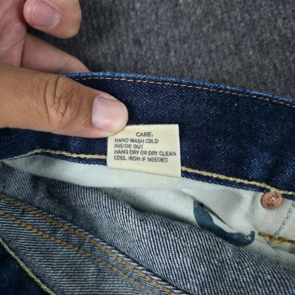 Polo Ralph Lauren Jeans Mens Fits 36x30 Classic Fit Straight Leg Indigo Cotton